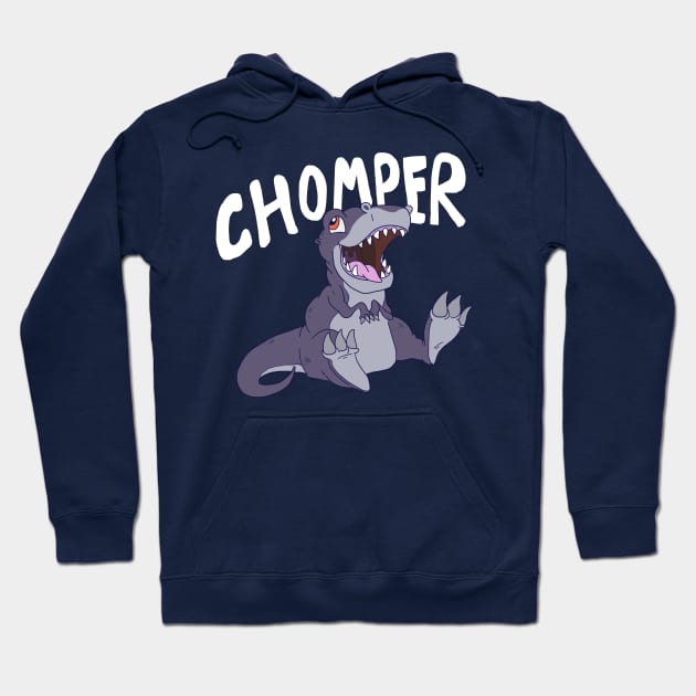 Chomper the baby Sharp Tooth Hoodie by sky665